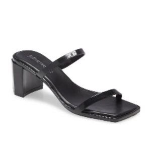 COPY - Jeffrey Campbell Jamm-3 Jelly Block Heel Slide Sandal